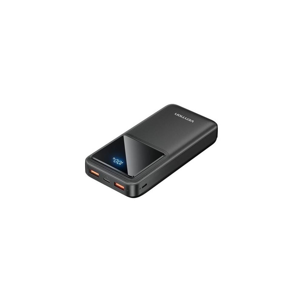 Powerbank 20000mAh Vention FHLB0/ 22.5W/ Negra | Powerbanks