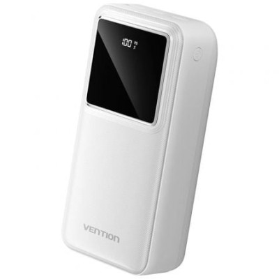 Powerbank 30000mAh Vention FHMW0/ 22.5W/ Blanca | Powerbanks