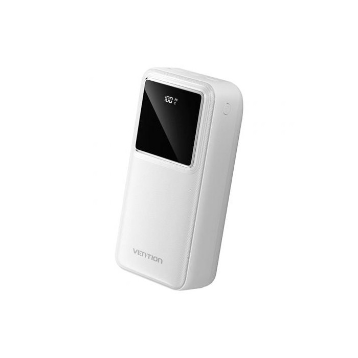 Powerbank 30000mAh Vention FHMW0/ 22.5W/ Blanca | Powerbanks