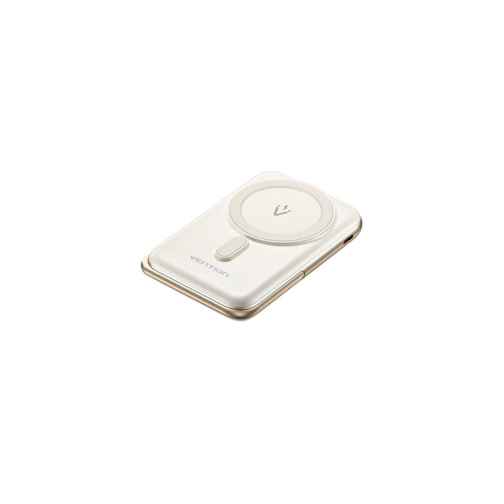 Powerbank 10000mAh Vention FHNW0/ 20W/ Wireless/ Blanca | Powerbanks