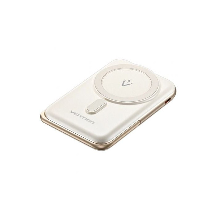 Powerbank 10000mAh Vention FHNW0/ 20W/ Wireless/ Blanca | Powerbanks