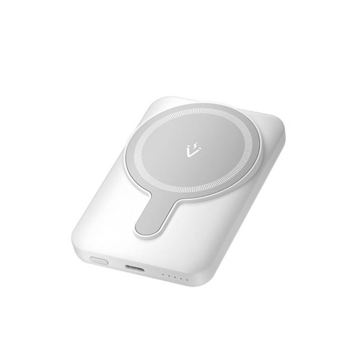 Powerbank 5000mAh Vention FHSW0/ 20W/ Wireless/ Blanca | Powerbanks