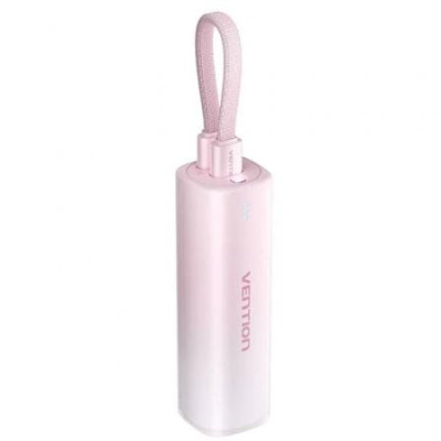 Powerbank 5000mAh Vention FHWR0/ 20W/ Rosa | Powerbanks