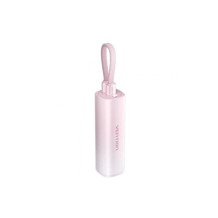 Powerbank 5000mAh Vention FHWR0/ 20W/ Rosa | Powerbanks