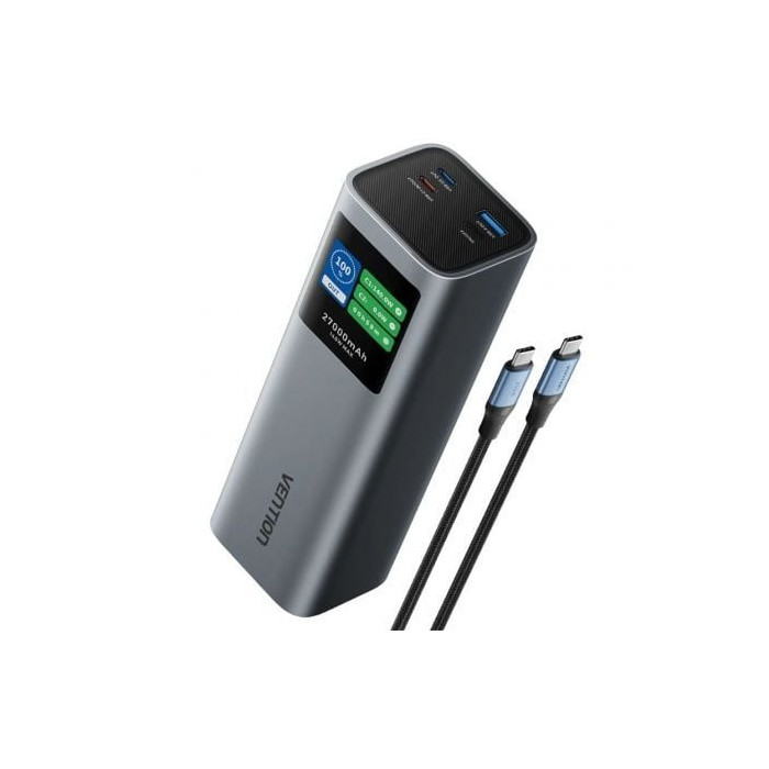 Powerbank 27000mAh Vention FKEH0/ 140W/ Gris | Powerbanks