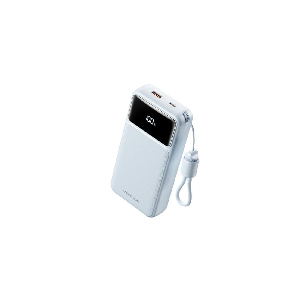 Powerbank 20000mAh Vention XGYL0-40-TY/ 22.5W/ Azul/ Incluye Cable USB Tipo-C | Powerbanks