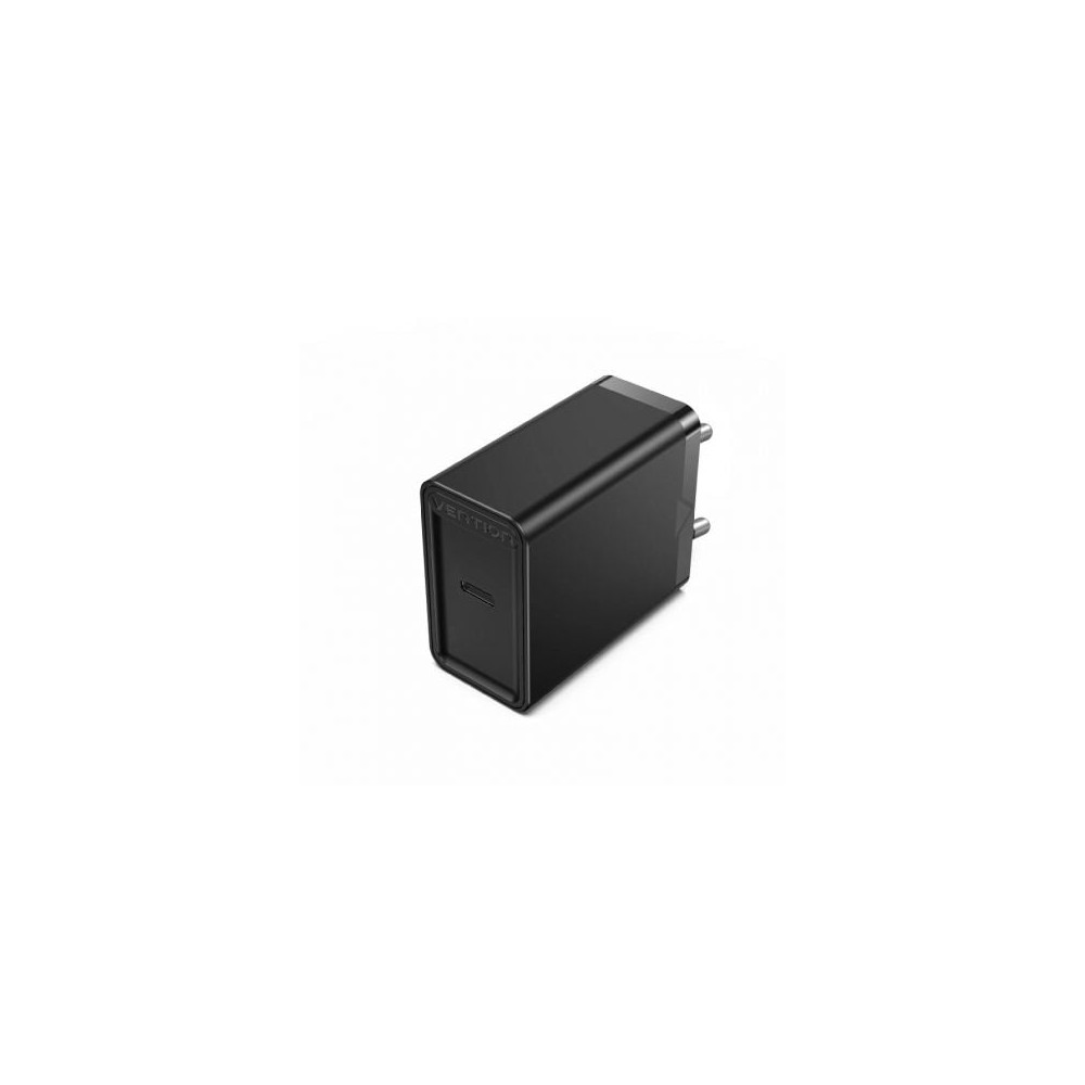 Cargador de Pared Vention FADB0-EU/ 1xUSB Tipo-C/ 20W | Cargadores hasta 45W