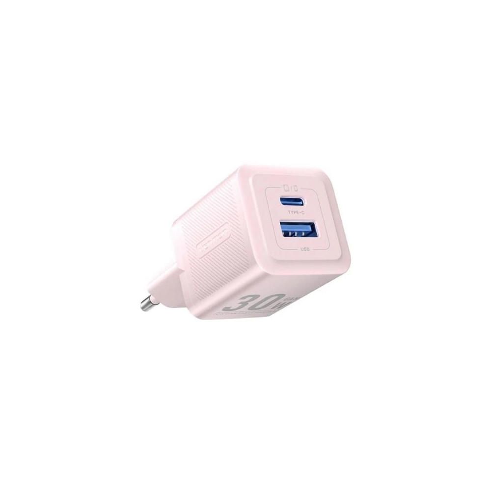 Cargador de Pared GaN Vention FEQP0-EU/ 1xUSB Tipo-C/ 1xUSB/ 30W | Cargadores hasta 45W