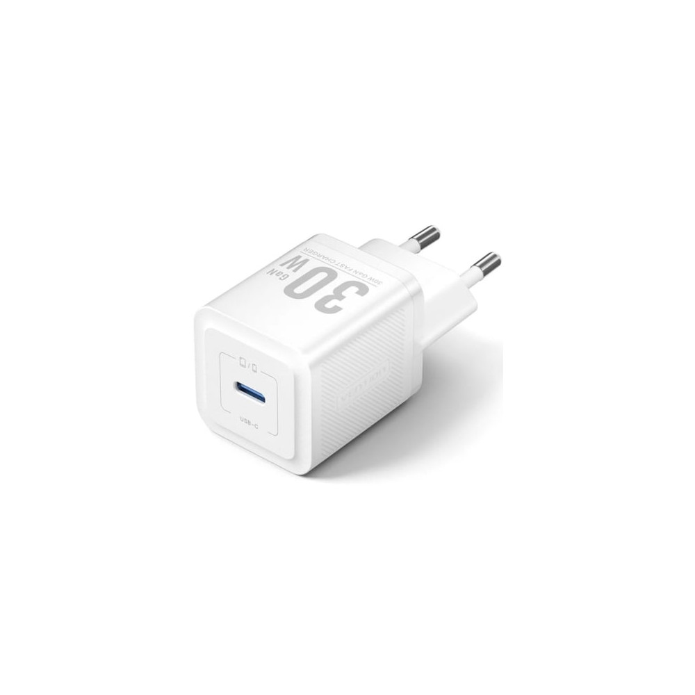 Cargador de Pared GaN Vention FEZW0-EU/ 1xUSB Tipo-C/ 30W | Cargadores hasta 45W