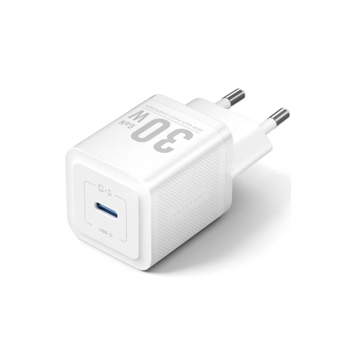 Cargador de Pared GaN Vention FEZW0-EU/ 1xUSB Tipo-C/ 30W | Cargadores hasta 45W