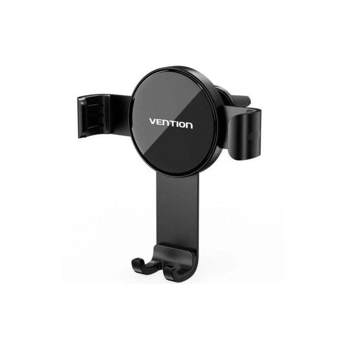 Soporte de Smartphone para Coche Vention KCGB0/ Negro | Soportes