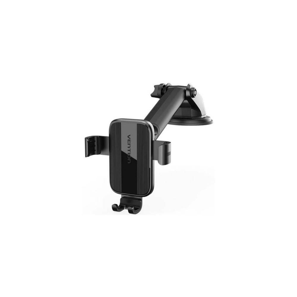 Soporte de Smartphone para Coche Vention KCOB0/ Negro | Soportes
