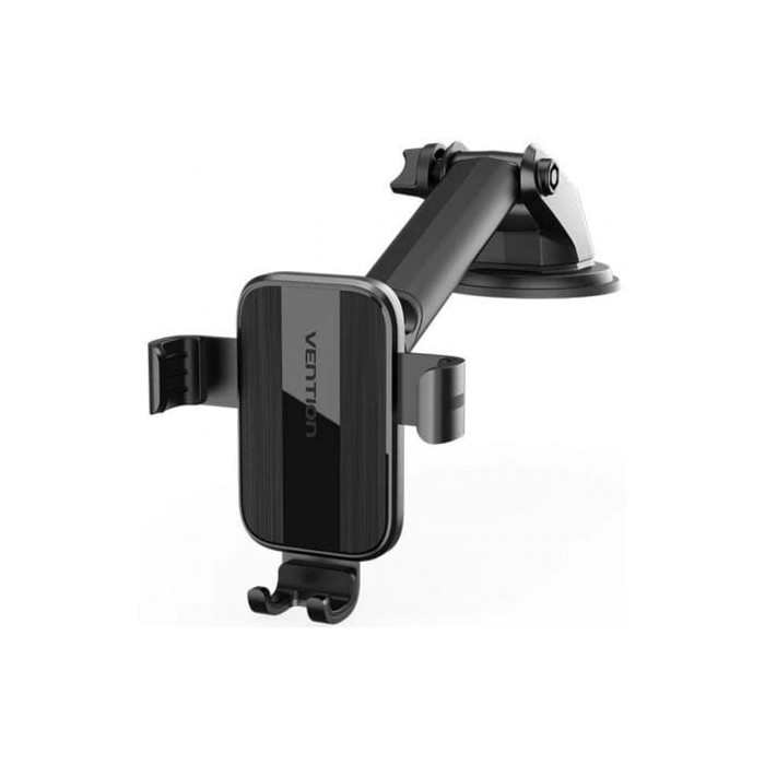 Soporte de Smartphone para Coche Vention KCOB0/ Negro | Soportes