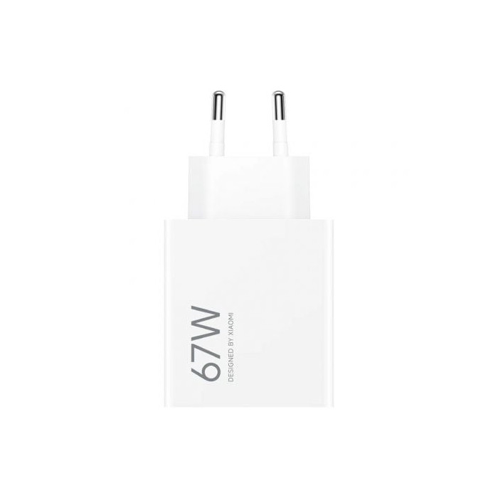 Cargador de Pared Xiaomi 67W HyperCharge (Type-A)/ 1xUSB/ 67W | Cargadores +60W