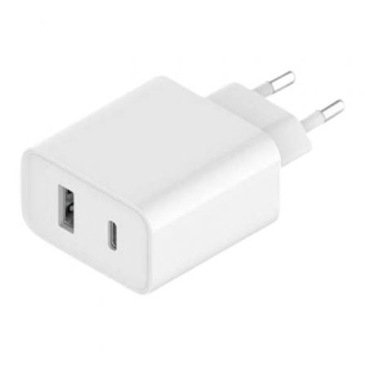 Cargador de Pared Xiaomi Mi 33W Wall Charger/ 1xUSB Tipo-C/ 1xUSB/ 33W | Cargadores hasta 45W