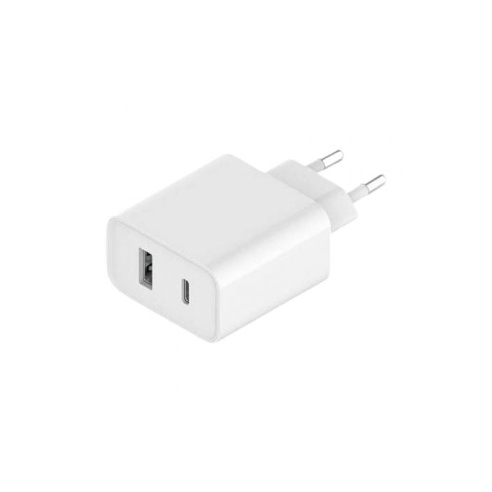Cargador de Pared Xiaomi Mi 33W Wall Charger/ 1xUSB Tipo-C/ 1xUSB/ 33W | Cargadores hasta 45W