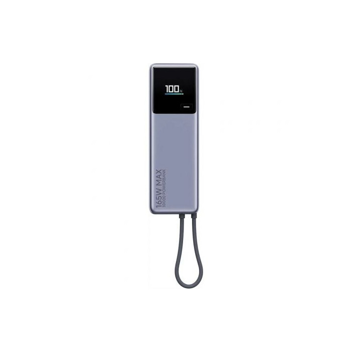 Powerbank 10000mAh Xiaomi Power Bank 10000 Integrated Cable/ 165W/ Gris | Powerbanks