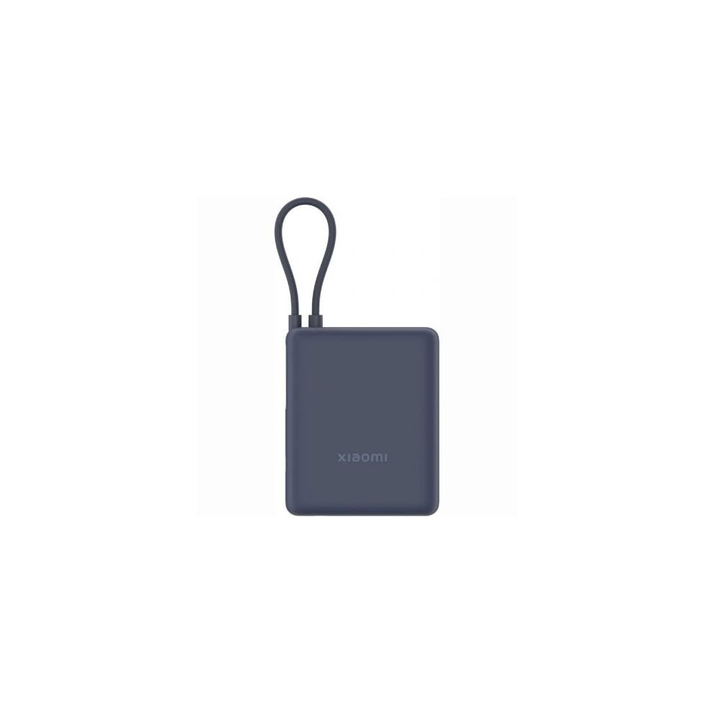 Powerbank 10000mAh Xiaomi 33W Power Bank Integrated Cable/ 33W/ Azul/ Incluye Cable USB Tipo-C | Powerbanks