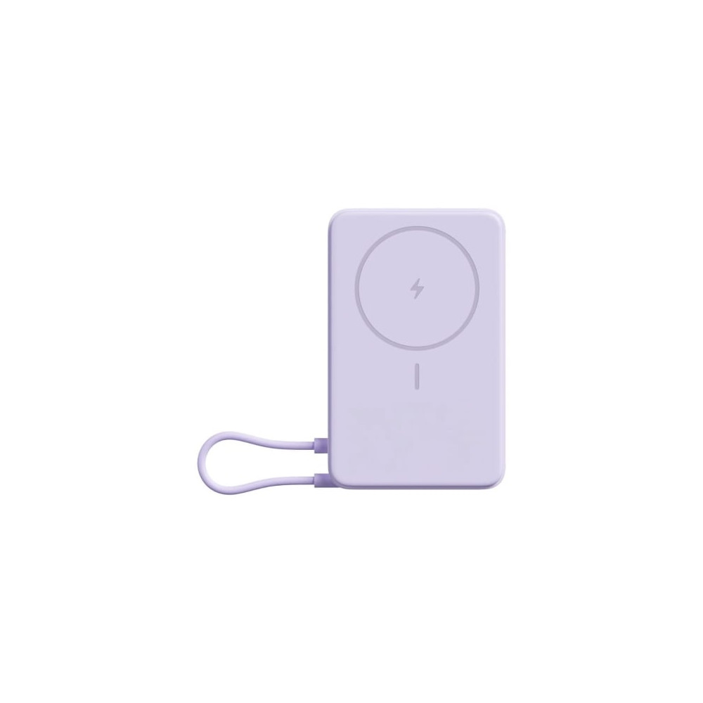Powerbank 10000mAh Xiaomi Magnetic Power Bank 10000/ Wireless/ Púrpura | Powerbanks