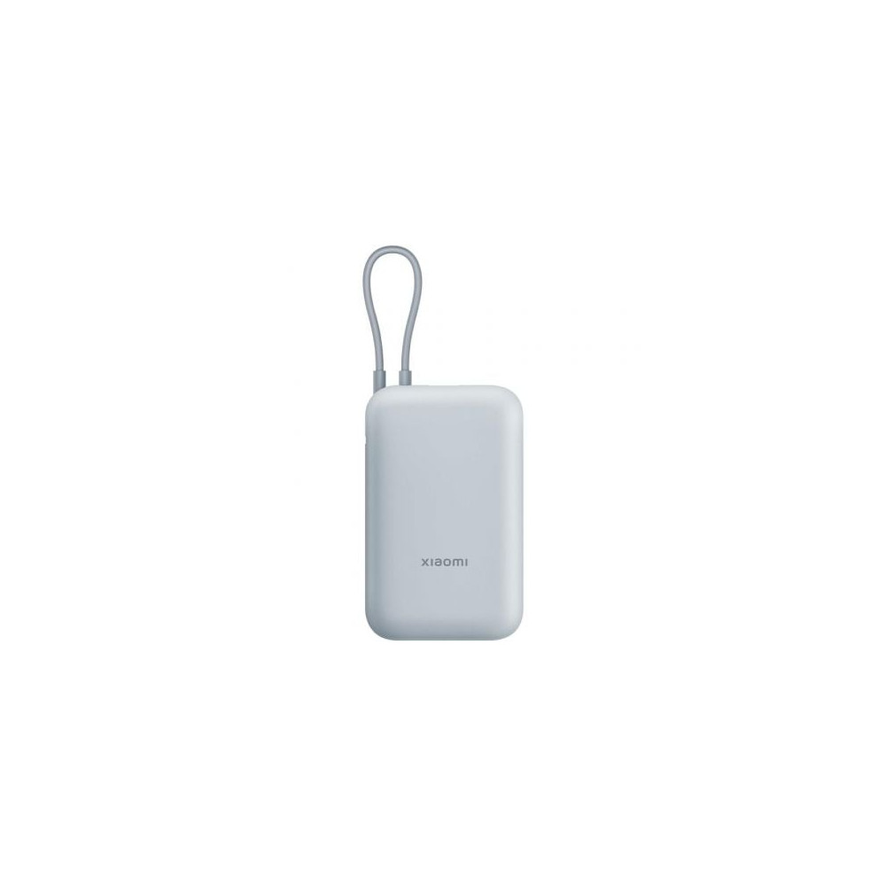 Powerbank 10000mAh Xiaomi Power Bank Integrated Cable/ 22.5W/ Azul/ Incluye Cable USB Tipo-C | Powerbanks