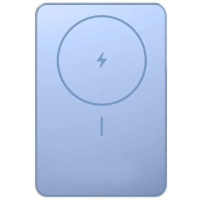 Powerbank 5000mAh Xiaomi Super Slim Magnetic Power Bank 5000/ Wireless/ Azul/ Incluye Cable USB Tipo-C | Powerbanks