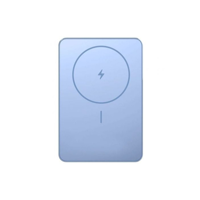 Powerbank 5000mAh Xiaomi Super Slim Magnetic Power Bank 5000/ Wireless/ Azul/ Incluye Cable USB Tipo-C | Powerbanks