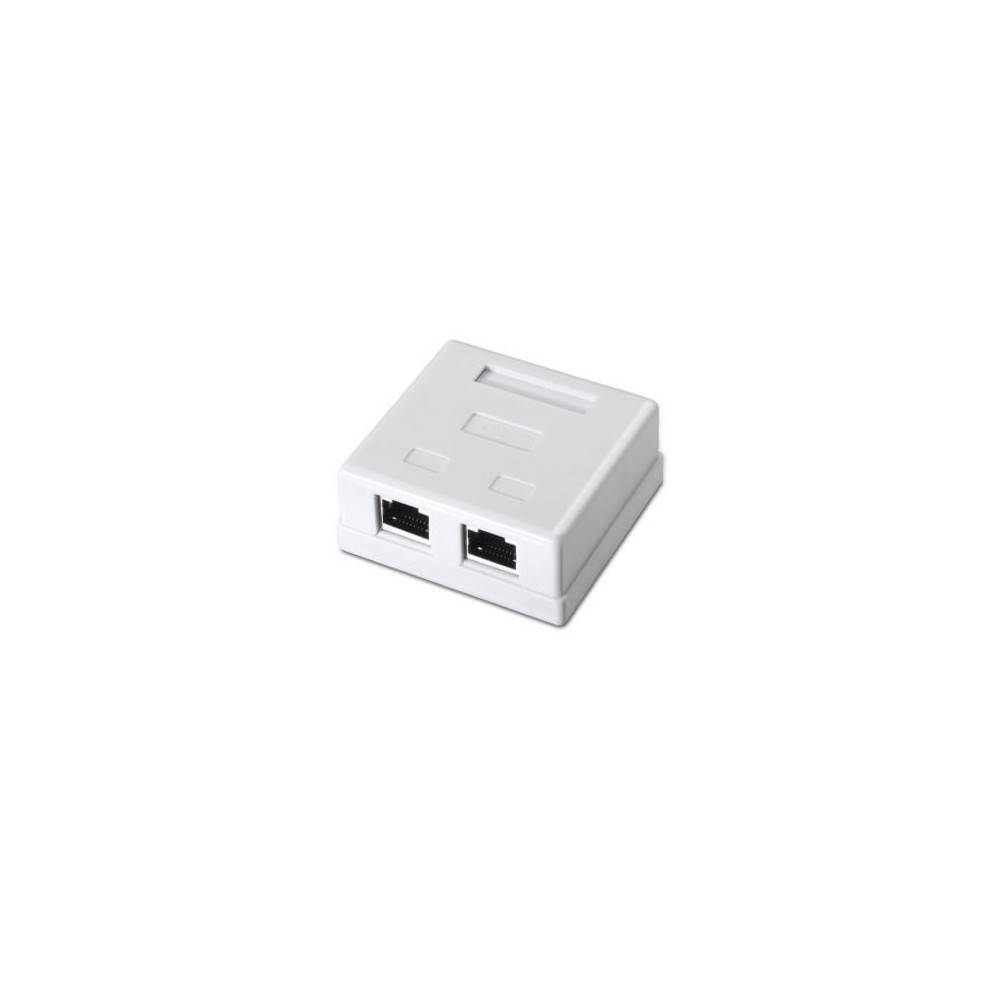 Roseta de Superficie Aisens A139-0304/ Cat.6/ 2 Tomas | Red