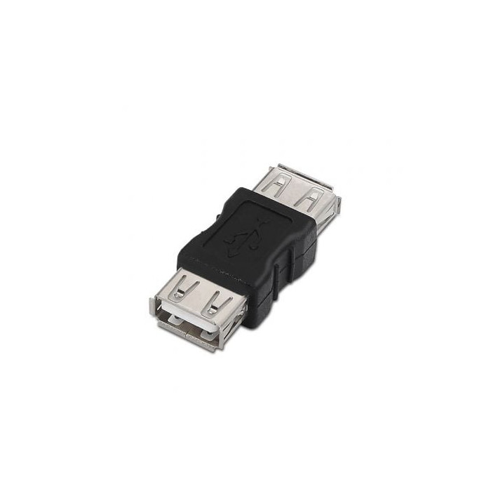 Adaptador USB 2.0 Aisens A103-0037/ USB Hembra - USB Hembra | USB