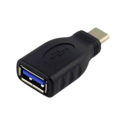 Adaptador USB 3.1 Tipo-C Aisens A108-0323/ USB Tipo-C Macho - USB Hembra | USB