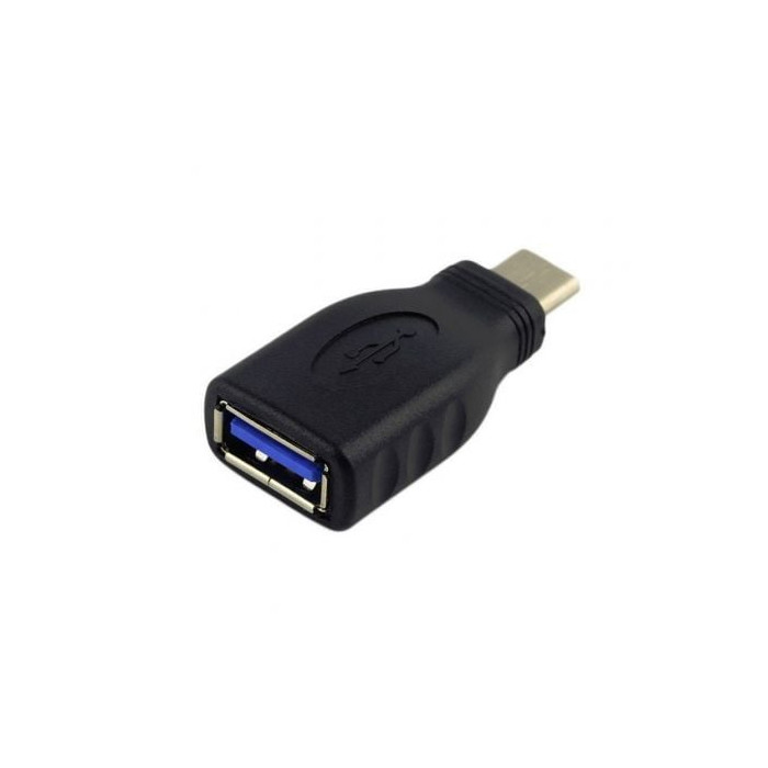 Adaptador USB 3.1 Tipo-C Aisens A108-0323/ USB Tipo-C Macho - USB Hembra | USB