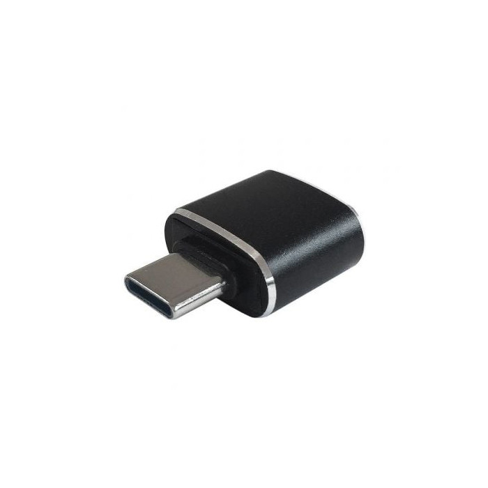 Adaptador USB 3.0 Tipo-C Aisens A108-0369/ USB Tipo-C Macho - USB Hembra | USB