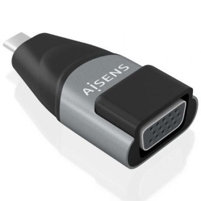 Adaptador USB Tipo-C Aisens A109-0863/ USB Tipo-C Macho/ VGA Hembra | HDMI