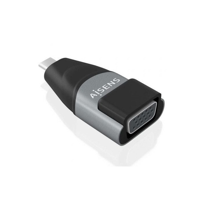 Adaptador USB Tipo-C Aisens A109-0863/ USB Tipo-C Macho/ VGA Hembra | HDMI