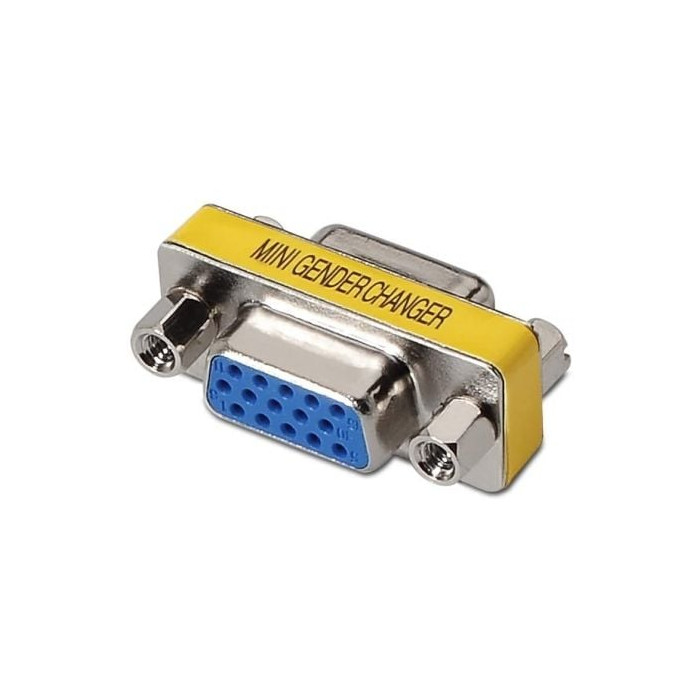 Adaptador Aisens A114-0082/ VGA Hembra - VGA Hembra | VGA/DVI/DisplayPort