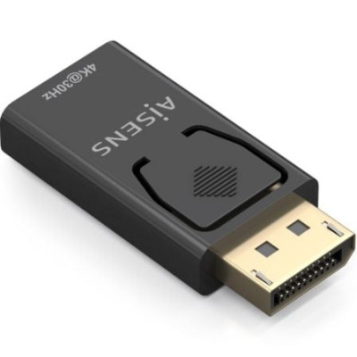 Conversor Aisens A125-0949/ DisplayPort Macho - HDMI Hembra/ Negro | HDMI