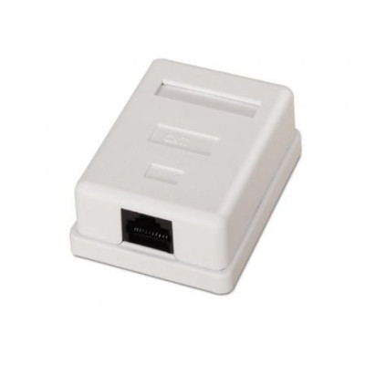Roseta de Superficie Aisens A139-0301/ Cat.6/ 1 Toma | Red