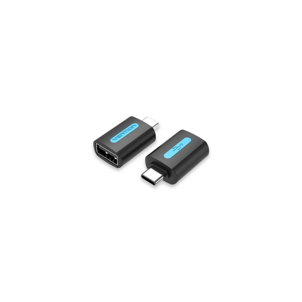 Adaptador USB 2.0 Vention CDTB0/ USB Tipo-C Macho - USB Hembra | USB