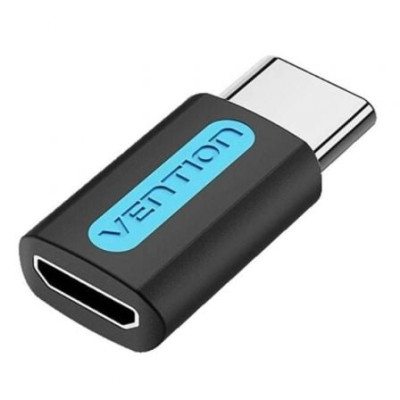 Adaptador USB Vention CDXB0/ USB Tipo-C Macho - MicroUSB Hembra | USB