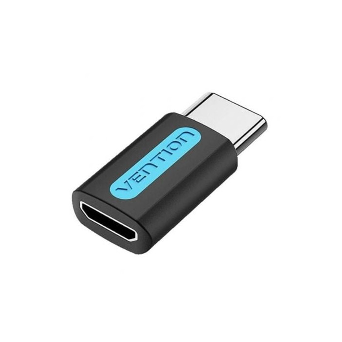 Adaptador USB Vention CDXB0/ USB Tipo-C Macho - MicroUSB Hembra | USB
