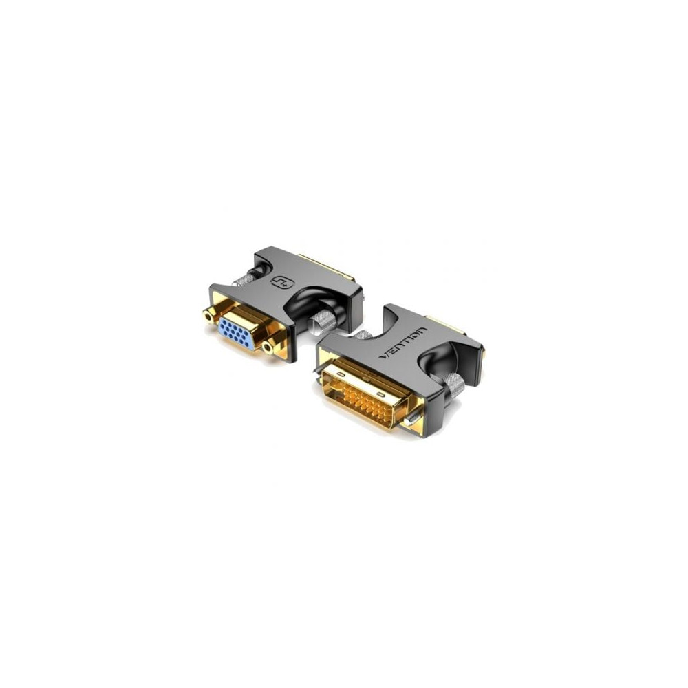 Adaptador Vention ECFB0/ DVI Macho - VGA Hembra | VGA/DVI/DisplayPort