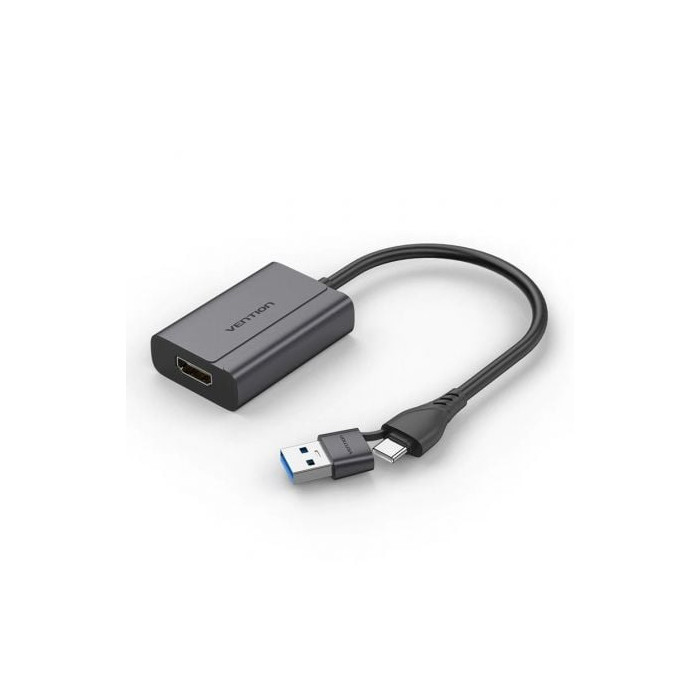 Adaptador Vention ACYHB/ USB Tipo-C Macho/ USB Macho - HDMI Hembra | HDMI