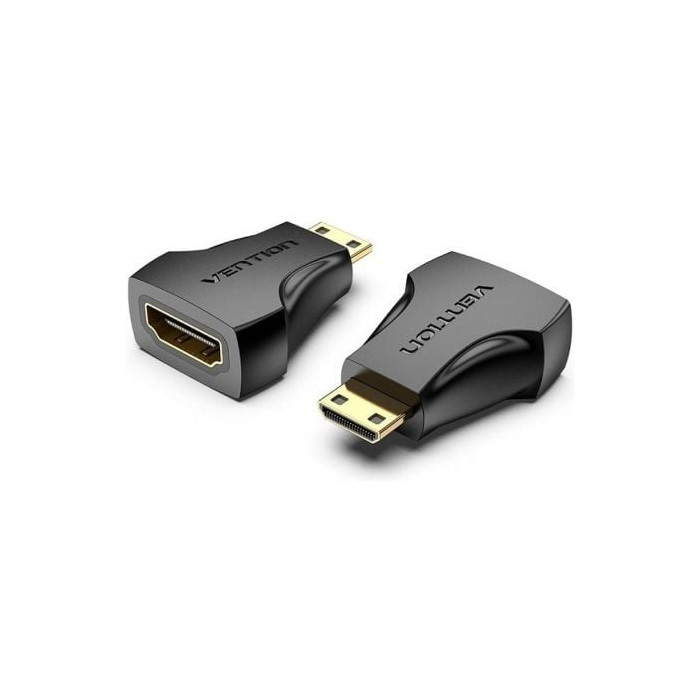Adaptador HDMI AISB0/ Mini HDMI Macho - HDMI Hembra | HDMI