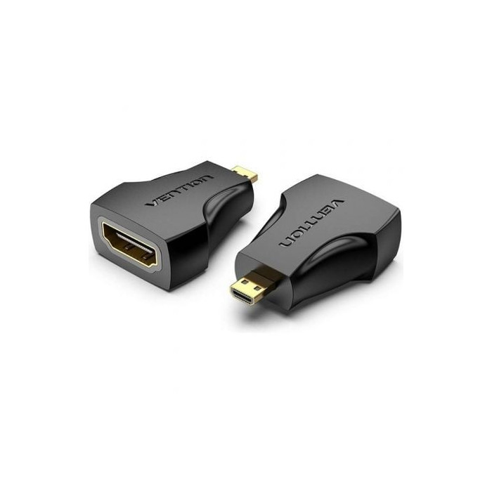 Adaptador HDMI AITB0/ Micro HDMI Macho - HDMI Hembra | HDMI