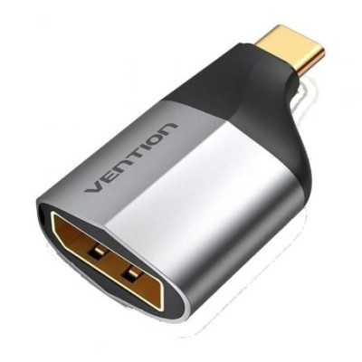 Adaptador Vention TCCH0/ USB-TipoC Macho - DisplayPort Hembra | VGA/DVI/DisplayPort