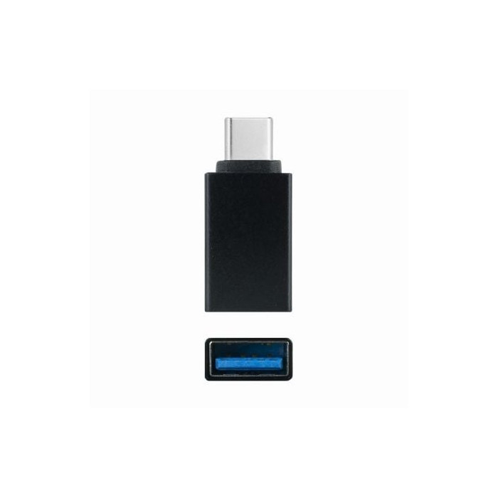 Adaptador USB 3.1 Nanocable 10.02.0010/ USB Hembra - USB Tipo-C Macho | USB