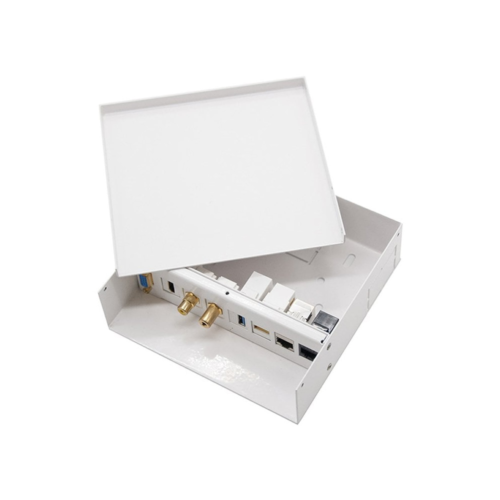 Caja de Conexiones Nanocable 10.35.0003/ VGA - HDMI - Jack 3.5 - RCA - USB 3.0 - USB 2.0 - 2x RJ45 | HDMI