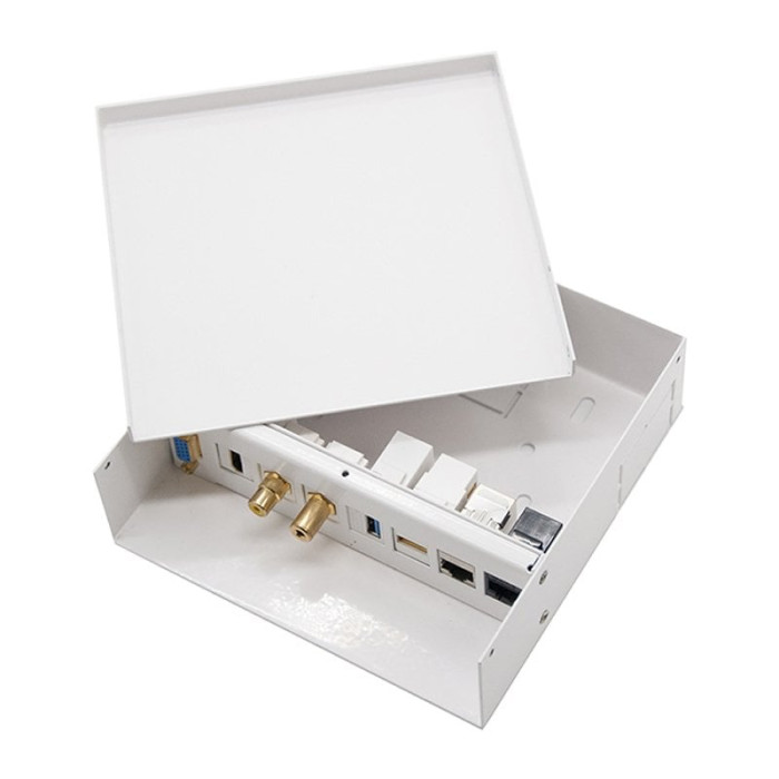 Caja de Conexiones Nanocable 10.35.0003/ VGA - HDMI - Jack 3.5 - RCA - USB 3.0 - USB 2.0 - 2x RJ45 | HDMI