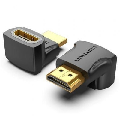 Adaptador HDMI 4K 270º Vention AINB0/ HDMI Macho - HDMI Hembra | HDMI