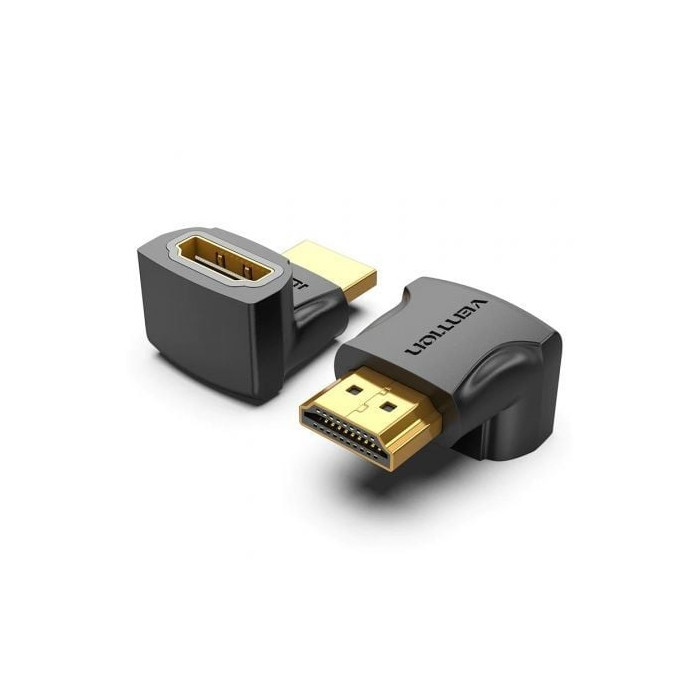 Adaptador HDMI 4K 270º Vention AINB0/ HDMI Macho - HDMI Hembra | HDMI