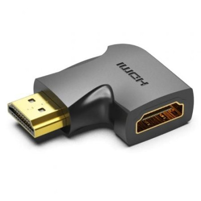 Adaptador HDMI 4K 270º Vention AIQB0/ HDMI Macho - HDMI Hembra | HDMI